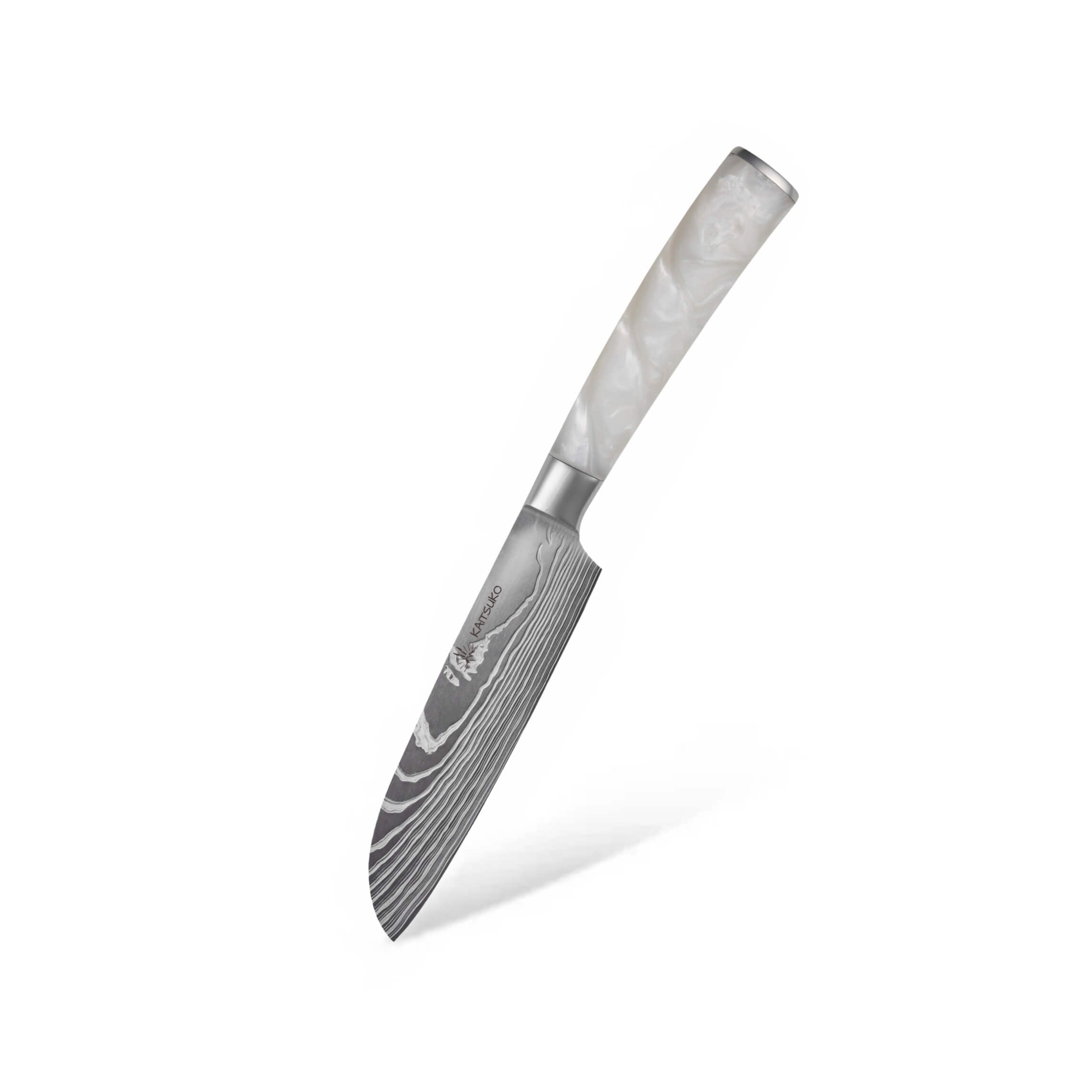 Petit santoku japonais ivoire chef tanaka