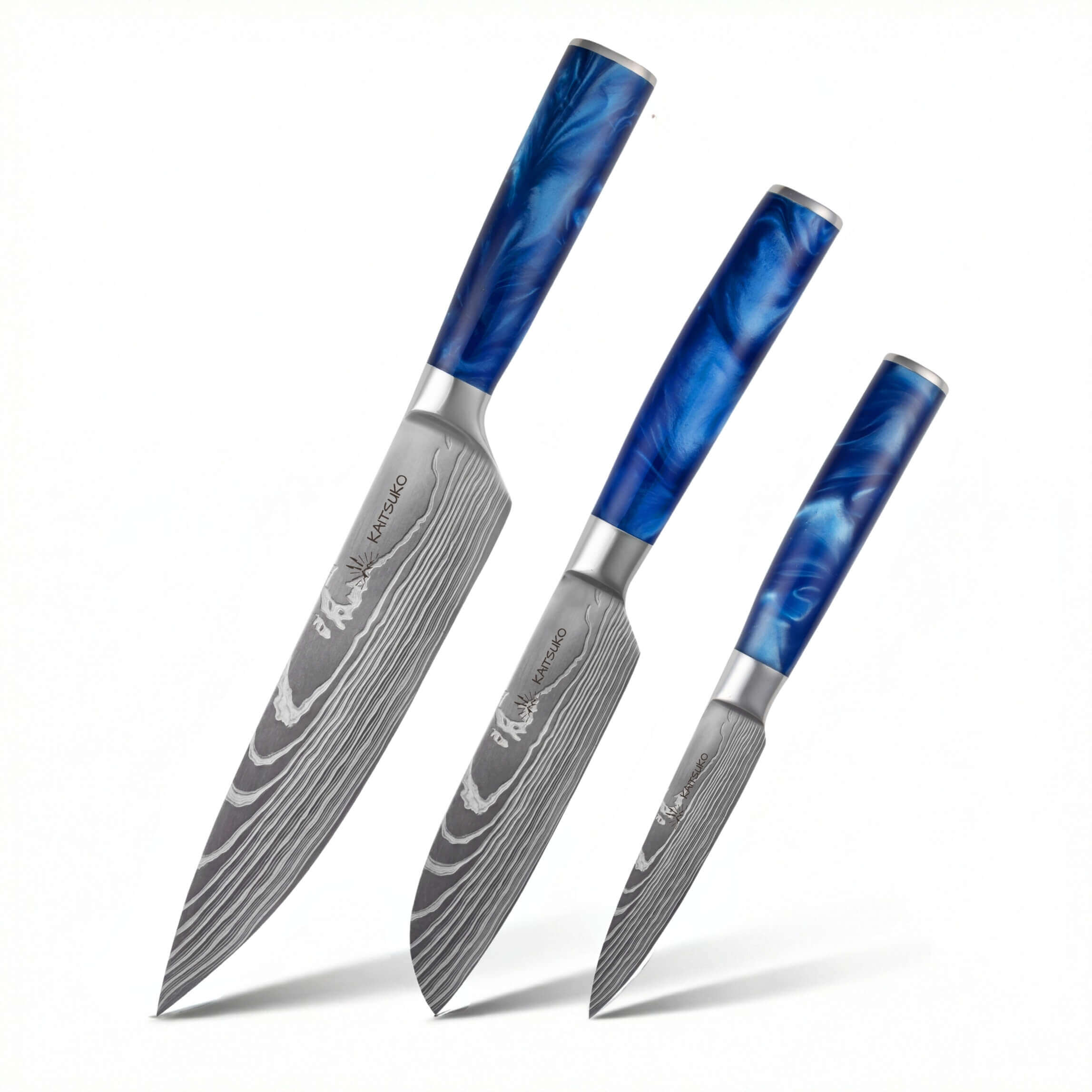 Mother's Day Bundle (3 Japanese Knives + 1 Pro Sharpener + 1 Finger Guard Free + 1 E-Book Free)