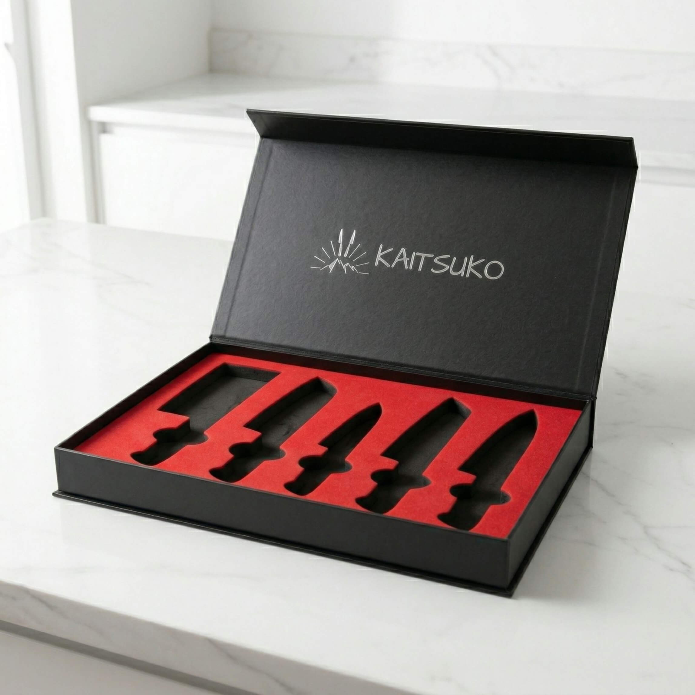 Coffrets Kaitsuko sets de couteaux